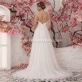 Custom Made Vestido de Noiva Satin Detachable Overskirt wedding dress bridal gowns elegant